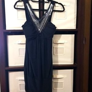 Body Central Lipstick Dress Black